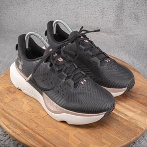 2023 Under Armour HOVR Infinite Pro Black Rose Gold Women's Size 9.5